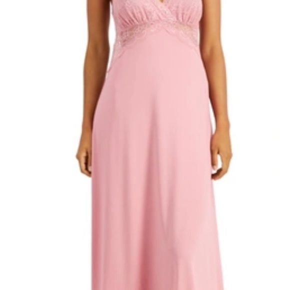 INC Long Lace Chemise Nightgown Small - Picture 2 of 3